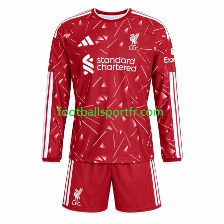 Tenue Liverpool Enfant Domicile 2026-2027 Maillot de Foot ML Tenue Liverpool Enfant Domicile 2026-2027 Maillot de Foot ML